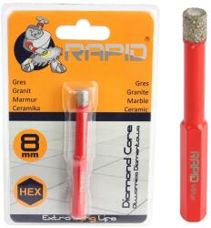 Rapid gyémánt koronafúró dobozfúró 8 mm HEX M22746 (M22746)