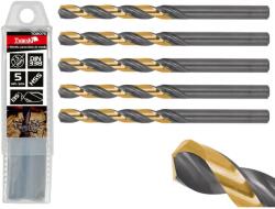 Tvardy fémfúró 7, 5 mm TiN HSS 5db T02075 (T02075)