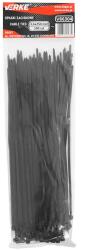  VERKE kábelkötegelő fekete 3, 6x250 mm 100 db (V86304) (V86304)