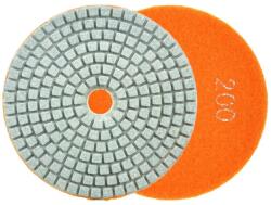 GEKO gyémánt polírozó korong tépőzáras gres/gránit/márvány nedves csiszolás 100mm gr200 G78912 (G78912)