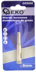 GEKO körkivágó gyémánt lyukfúró vizes fúráshoz GRES 8 mm G65008 (G65008)