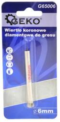 GEKO körkivágó gyémánt lyukfúró vizes fúráshoz GRES 6 mm G65006 (G65006)