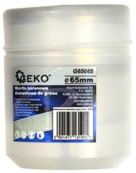 GEKO körkivágó gyémánt lyukfúró vizes fúráshoz GRES 65 mm G65065 (G65065)