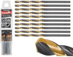 Tvardy fémfúró 3 mm TiN HSS 10db T02030 (T02030)