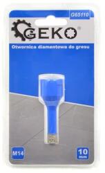 GEKO gyémánt koronafúró dobozfúró gres/kerámia/csempe 10mm M14 G65110 (G65110)
