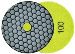 GEKO gyémánt polírozó korong tépőzáras gres/gránit/márvány 100mm gr100 G78931 (G78931)