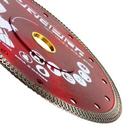  RAPID SILENT CUT RED gyémánt vágókorong 180x10x25, 4/22, 2 mm M08708 (M08708)