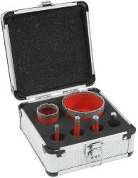 VERKE gyémánt koronafúró dobozfúró készlet M14 6 db (V05503) (V05503)