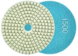 GEKO gyémánt polírozó korong tépőzáras gres/gránit/márvány nedves csiszolás 100mm gr1500 G78915 (G78915)