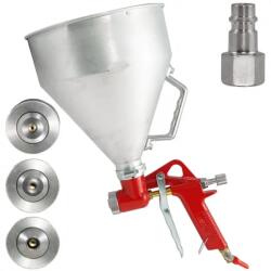 VERKE 5l-es levegős vakolatszóró pisztoly fém tartály v81281 (V81281)