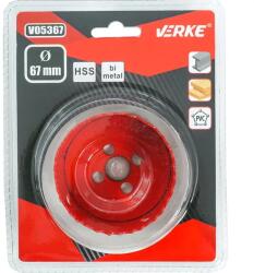 VERKE bimetál körkivágó lyukfúró 67 mm V05367 (V05367)
