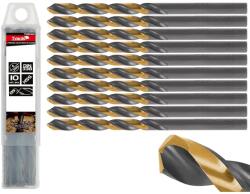 Tvardy fémfúró 6 mm TiN HSS 10db T02060 (T02060)