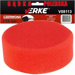 VERKE közepesen puha piros polírozó szivacs 150mm V08113 (V08113)