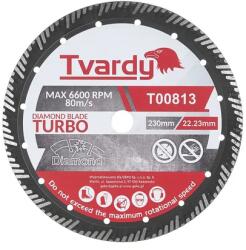  Tvardy turbo gyémánt vágótárcsa vágókorong 230x15x22, 2mm T00813 (T00813)