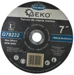GEKO vágókorong vágótárcsa fém 180x2x22mm G78232 (G78232)