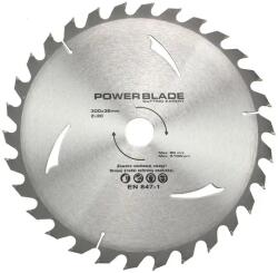  POWER BLADE vídiás körfűrész tárcsa vágótárcsa 300x32 mm30T M09070 (M09070)