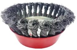 MAR-POL acél harang drótkefe 5" 125 mm M14 sodrott M06920 (M06920)