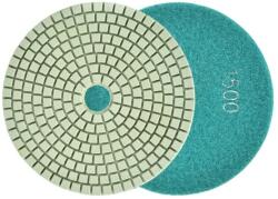 GEKO gyémánt polírozó korong tépőzáras gres/gránit/márvány nedves csiszolás 125mm gr1500 G78922 (G78922)