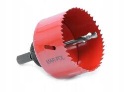 MAR-POL körkivágó készlet Bi-metál 17 db + műanyag koffer M22576 (M22576)