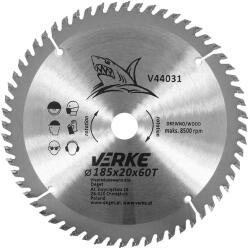 VERKE körfűrészlap fához 185x20 mm 60T (V44031) (V44031)