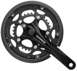 Shimano Claris FC-RS200 négyszögtengelyes országúti hajtómű 34-50T, 170 mm, LV, fekete