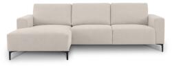 Scandic Bézs zsenília sarokkanapé (bal oldali-heverő résszel) Fabian - Scandic