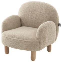 Vipack Bézs buklé gyerek fotel Rocky - Vipack - bonami - 74 877 Ft