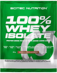 Scitec Nutrition 100% Whey Isolate 25 g, ciocolată cu nuci