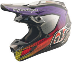 Troy Lee Designs SE5 Carbon Stripes Black/Violet bukósisak (8009879005-br)