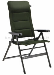 Travellife Barletta L magas támlás kempingszék ajándék lábtartóval, zöld (C22090-C22339)