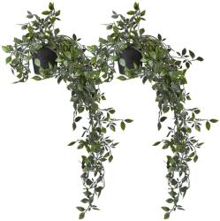 Relaxdays Plante artificiale suspendate Relaxdays, set de 2 (10097098)