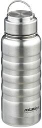 Relaxdays Sticlă de apă Relaxdays din oțel inoxidabil 400 ml (10096378)