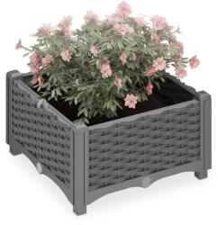 Relaxdays Ghivece Relaxdays cu aspect de ratan (10115815)