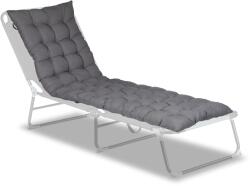 Relaxdays Pernă de bancă Relaxdays gri (10067678)