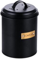 Relaxdays Recipient pentru compost Relaxdays cu filtru de mirosuri, 2, 5 litri (10124321) Cos de gunoi