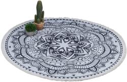 Relaxdays Covor rotund Relaxdays cu design Mandala (10075099) Covor