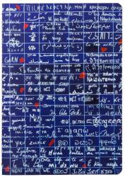 Clairefontaine füzet (A5, vonalas, 32 lap), kék, feliratos Szeretlek fal (6) (116313C)