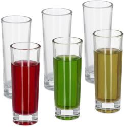 Relaxdays Pahare de shot Relaxdays, set de 6 (10069446) Pahar
