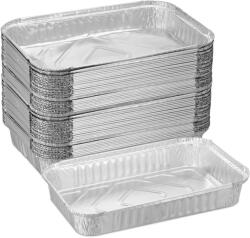 Relaxdays Set grătar Relaxdays din aluminiu, 50 de bucăți (10107248) Tava