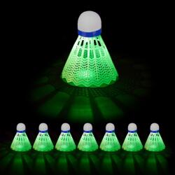 Relaxdays Set de 8 volane de badminton iluminate Relaxdays (10064015)