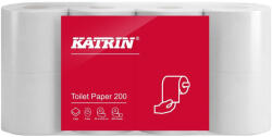 Katrin Toalettpapír 2 rétegű kistekercses átmérő: 11, 5 cm 200 lap/23 m/tekercs 8 tekercs/csomag Katrin_104749 fehér (104749) - officefirst