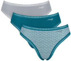 Sloggi Chiloți dama SLOGGI GO CRUSH HIGH LEG 3PACK - MULTIPLE COLOURS 22: XL (10219672_V022 XL)
