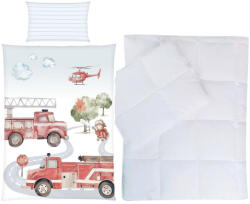  Tűzoltós ovis ágynemű szett (járművek)