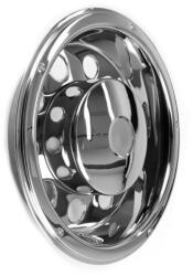  Dísztárcsa inox 22, 5" hátsó tengelyre, extra mélyített