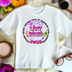 Partikellékek Lánybúcsú 2026 - lánybúcsús póló több színben