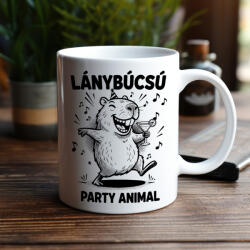 Partikellékek Capybara Party Animal - lánybúcsú bögre