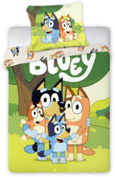 Brandmac Bluey Family Snuggle gyerek, ovis ágyneműhuzat 100×135cm, 40×60 cm (BRM022706)