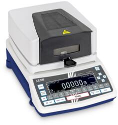 KERN DIS 50-4 (50g/0, 0001g és 0, 001-100/0, 0001 százalék, 30-175°C/1°C) nedvességelemző digitális labor és analitikai mérleg elektromágneses erőkompenzációs cellával (DIS 50-4)