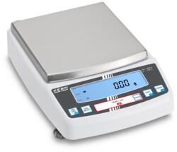 KERN PBS 4000-2 (4200g/0, 01g) robusztus rezgővillás mérőcellás digitális precíziós alumínium házas asztali mérleg, RS232, ütésálló, sok mértékegység (PBS 4000-2)