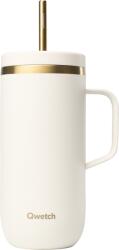 Qwetch Isotherm Cold Cup fogantyúval, 600ml - Homok és arany